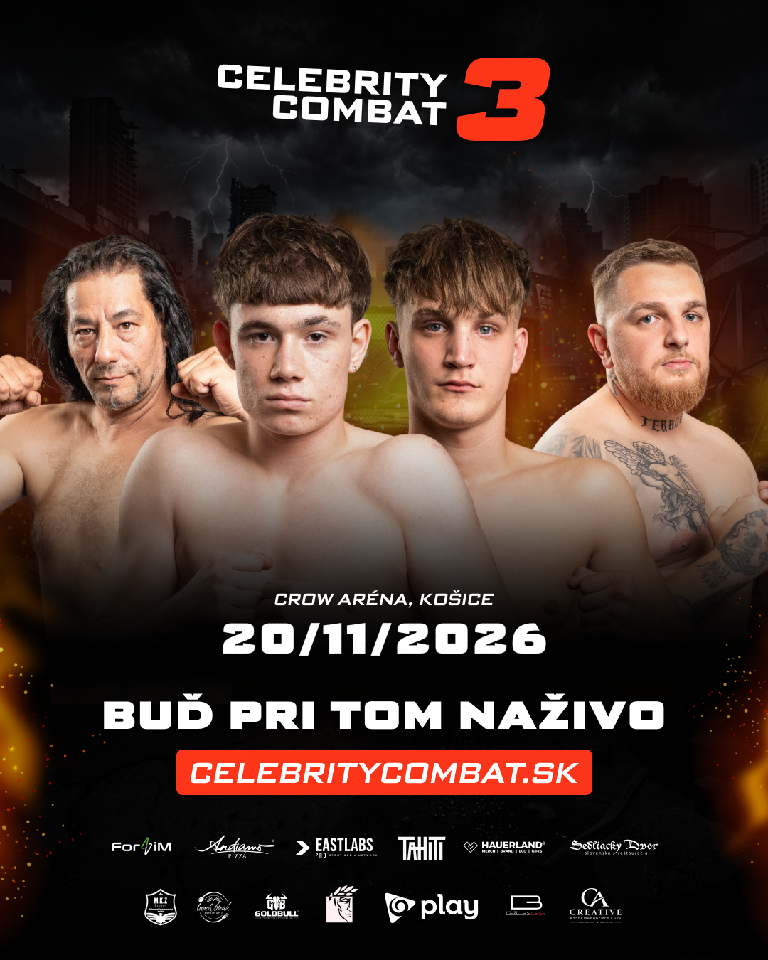 Celebrity Combat 3 - Buď pri tom naživo
