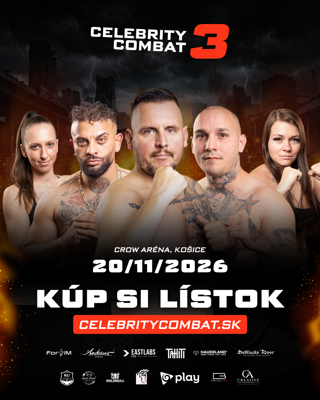 Celebrity Combat 3 - Kúp si lístok